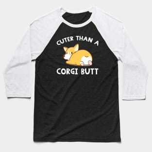 Corgi Butt Baseball T-Shirt